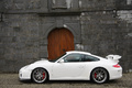 Porsche 997 GT3 MkII blanc profil 2