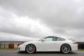 Porsche 997 GT3 MkII blanc profil 3