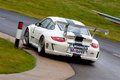 Porsche 997 GT3 MkII Cup blanc 3/4 arrière gauche filé penché