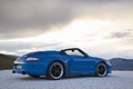 Porsche 997 Speedster bleu 3/4 arrière droit 2