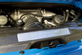 Porsche 997 Speedster bleu boîte à air