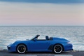 Porsche 997 Speedster bleu profil