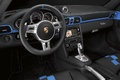 Porsche 997 Speedster bleu tableau de bord