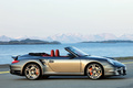 Porsche 997 Turbo Cabriolet MkII anthracite profil