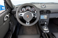 Porsche 997 Turbo Cabriolet MkII bleu intérieur