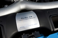 Porsche 997 Turbo Cabriolet MkII bleu plaque moteur
