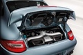 Porsche 997 Turbo S bleu moteur