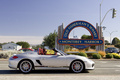 Porsche Boxster Spyder gris profil