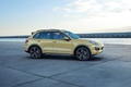 Porsche Cayenne S jaune profil