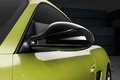Porsche Cayman R vert rétroviseur