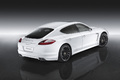 Porsche Panamera ac Sport Design pack - blanc - 3/4 arrière droit