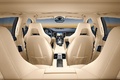 Porsche Panamera Turbo bleu intérieur