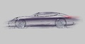 Porsche Panamera Turbo dessin profil