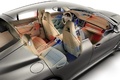 Porsche Panamera Turbo gris coupe intérieur