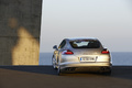 Porsche Panamera Turbo gris face arrière 