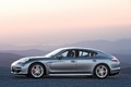 Porsche Panamera Turbo gris profil 2