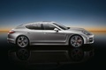Porsche Panamera Turbo gris profil 2