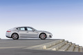 Porsche Panamera Turbo gris profil 4