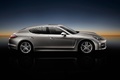 Porsche Panamera Turbo gris profil