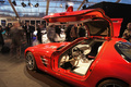 Mercedes SLS AMG rouge intérieur