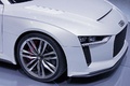 Mondial de l'Automobile Paris 2010 - Audi Quattro concept blanc jante