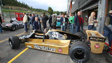 F1 Warsteiner paddock
