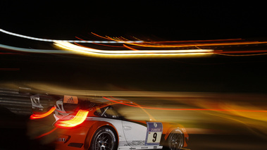 24h Nürburgring 2011 Porsche GT3-R Hybrid nuit