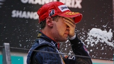 Grand Prix Shangai-Sebastian Vettel-Podium