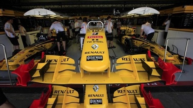 Renault F1 ailerons