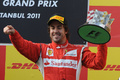 Turquie 2011 Ferrari Alonso podium