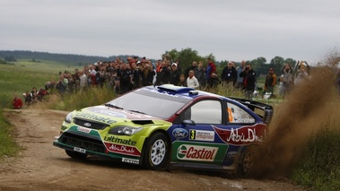 WRC Pologne Ford Hirvonen 1