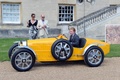 Bugatti Typ 35, jaune, profil gch