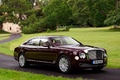 Bentley Mulsanne bordeaux 3/4 avant droit 2