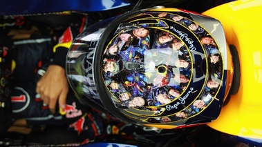 Silverstone 2011 casque Vettel
