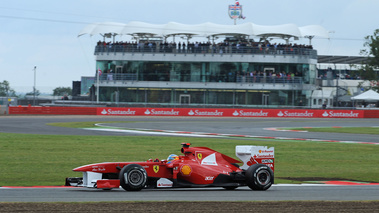 Silverstone 2011 Ferrari profil
