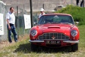 Autodrome Héritage Festival 2012 - Aston Martin DB6 rouge face avant