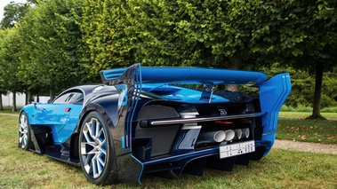 Chantilly Arts & Elégance 2016 - Bugatti Vision GT 3/4 arrière gauche