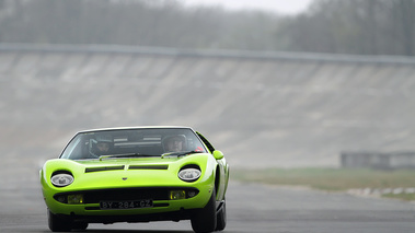 Coupes de Printemps 2012 - Lamborghini Miura S vert face avant