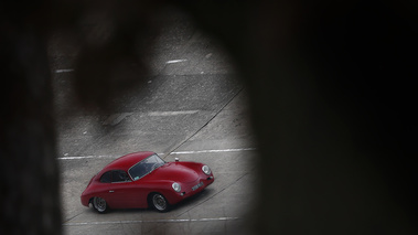 Coupes de Printemps 2013 - Porsche 356 rouge 3/4 avant droit