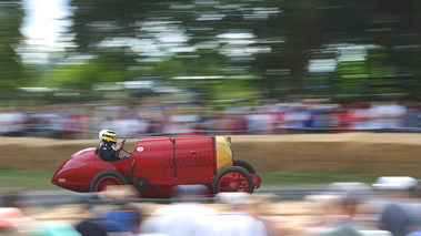 Goodwood Festival of Speed 2017 - ancienne rouge filé