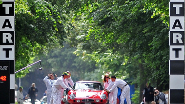 Ferrari 250 GTO, départ