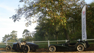 Journées d'Automne 2012 - Bugatti Type 35 vert 3/4 arrière gauche