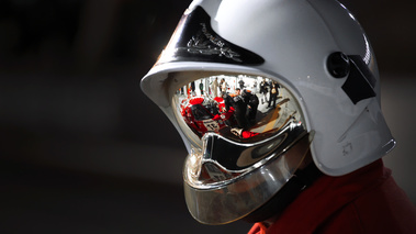 Le Mans Classic 2012 - casque pompier