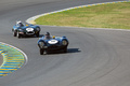 Le Mans Classic 2022 - Jaguar D-Type vert face avant