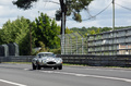 Le Mans Classic 2022 - Jaguar E-Type Lowdrag gris 3/4 avant droit