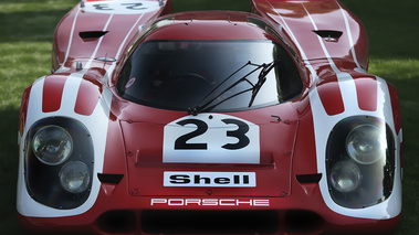 Porsche 917K rouge face avant