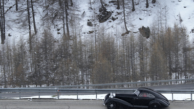 Serenissima Louis Vuitton Classic Run 2012 - Mercedes noir profil vue de haut