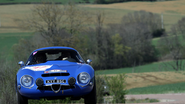 Tour Auto 2012 - Alfa Romeo TZ1 bleu face avant