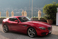 Villa d'Este 2012 - BMW Zagato Coupé rouge 3/4 avant droit
