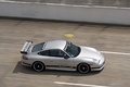 Porsche 996 GT3 MkII gris filé vue de haut